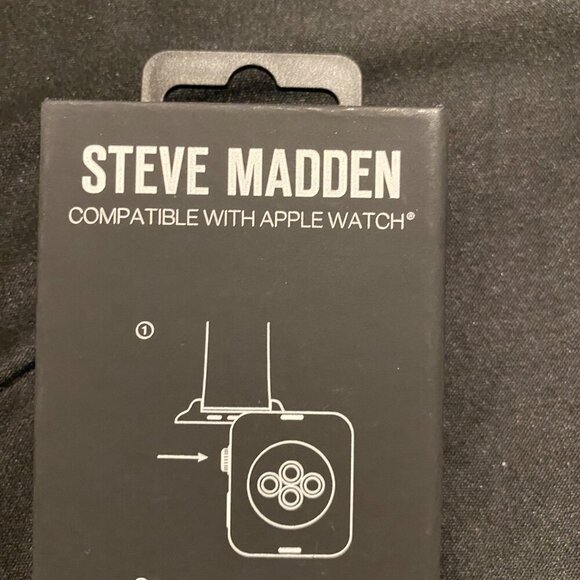 Steve Madden Watch Strap Red Leather Synthetic 38mm 40mm 41mm NEW IN BOX - Picture 10 of 11